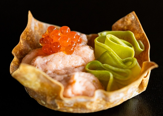 Корзинка з рієтом з лосося від Na Nebi 