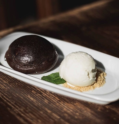 Мафін з теплим шоколадом від Файне Місто 