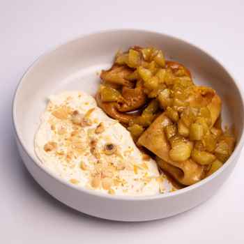 Млинці з яблуками