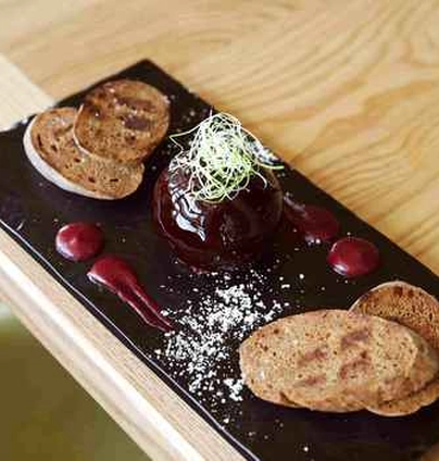 Паштет з печінки курчати у винному мармеладі від Na Nebi 