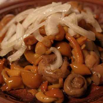 Мікс маринованих грибів 