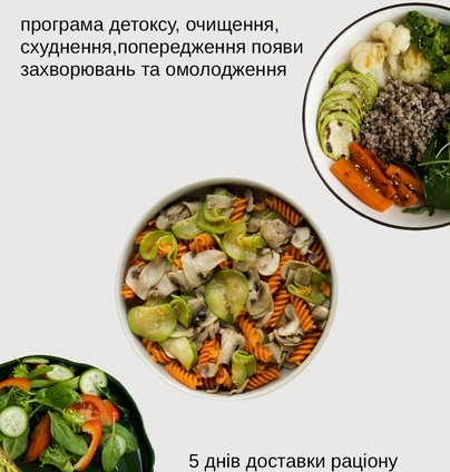 ПРОГРАМА FMD (5-денна доставка страв+підтримка нутриціолога) від Cafe Mone 