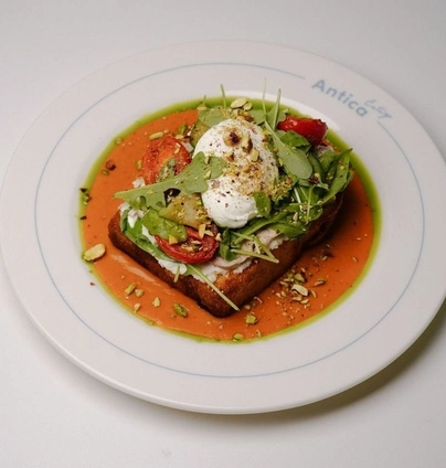 Тост з індичкою - ANTICA Eatery 