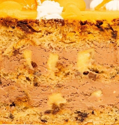 Торт шоколадно апельсиновий порц. від DIM Bakery 