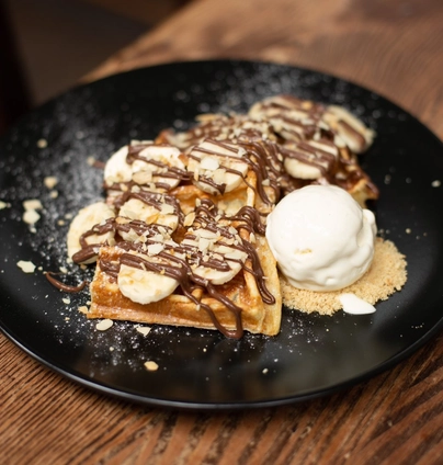 Бельгійська вафля з нутелою від Файне Місто 