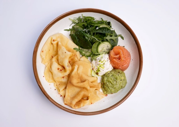 Млинці з лососем від Club FM 