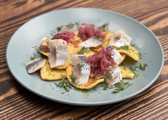 Оселедець на печеній картоплі від Файне Місто 