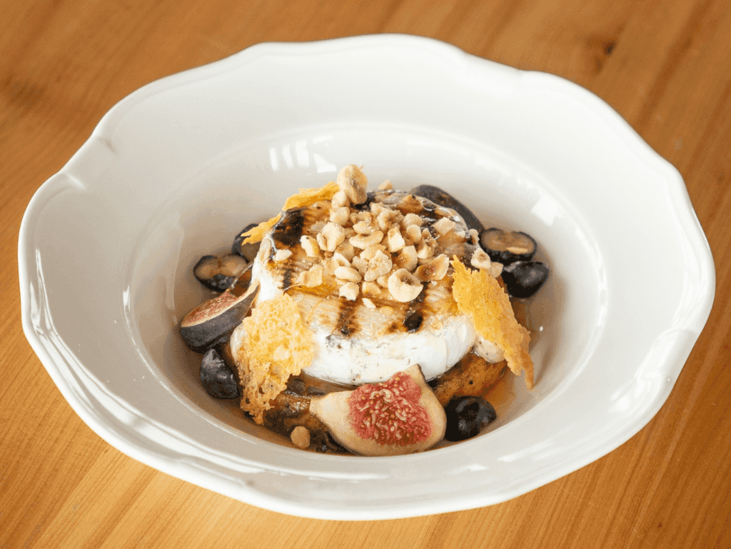 Камамбер зі стейком гарбуза