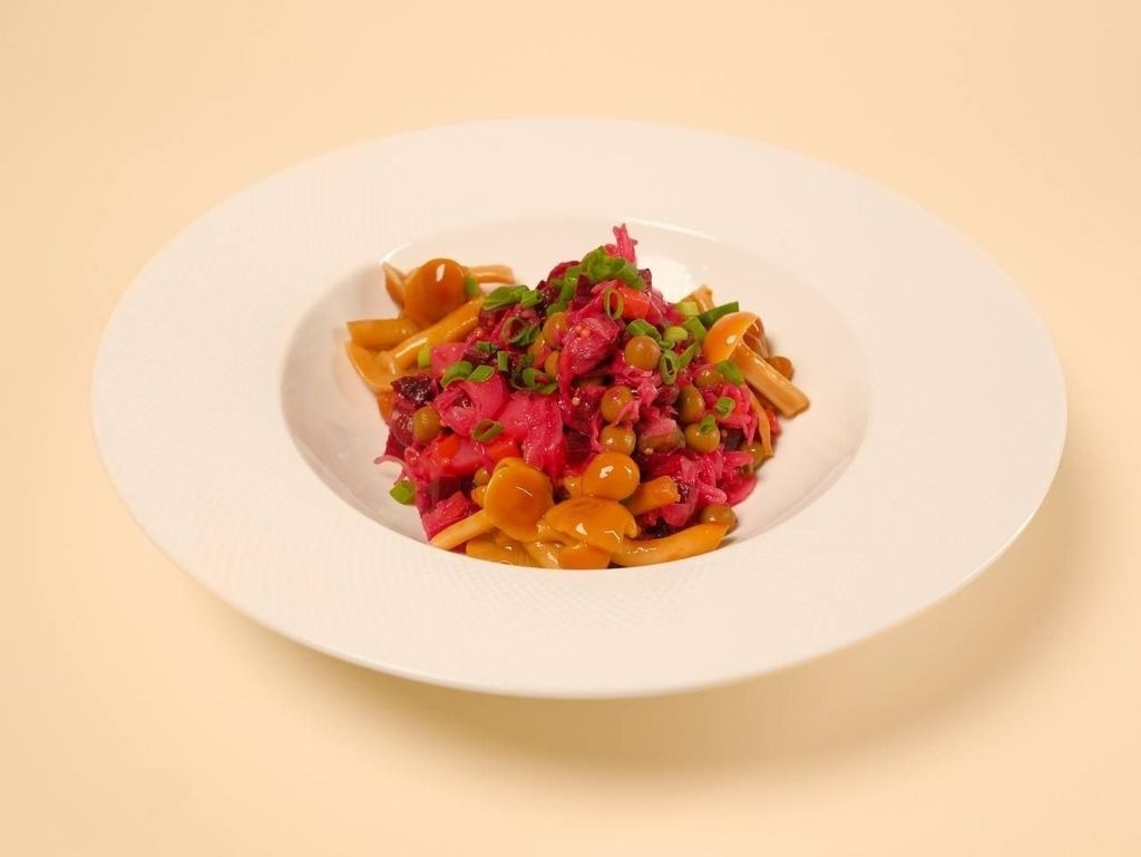 Вінігрет з опеньками