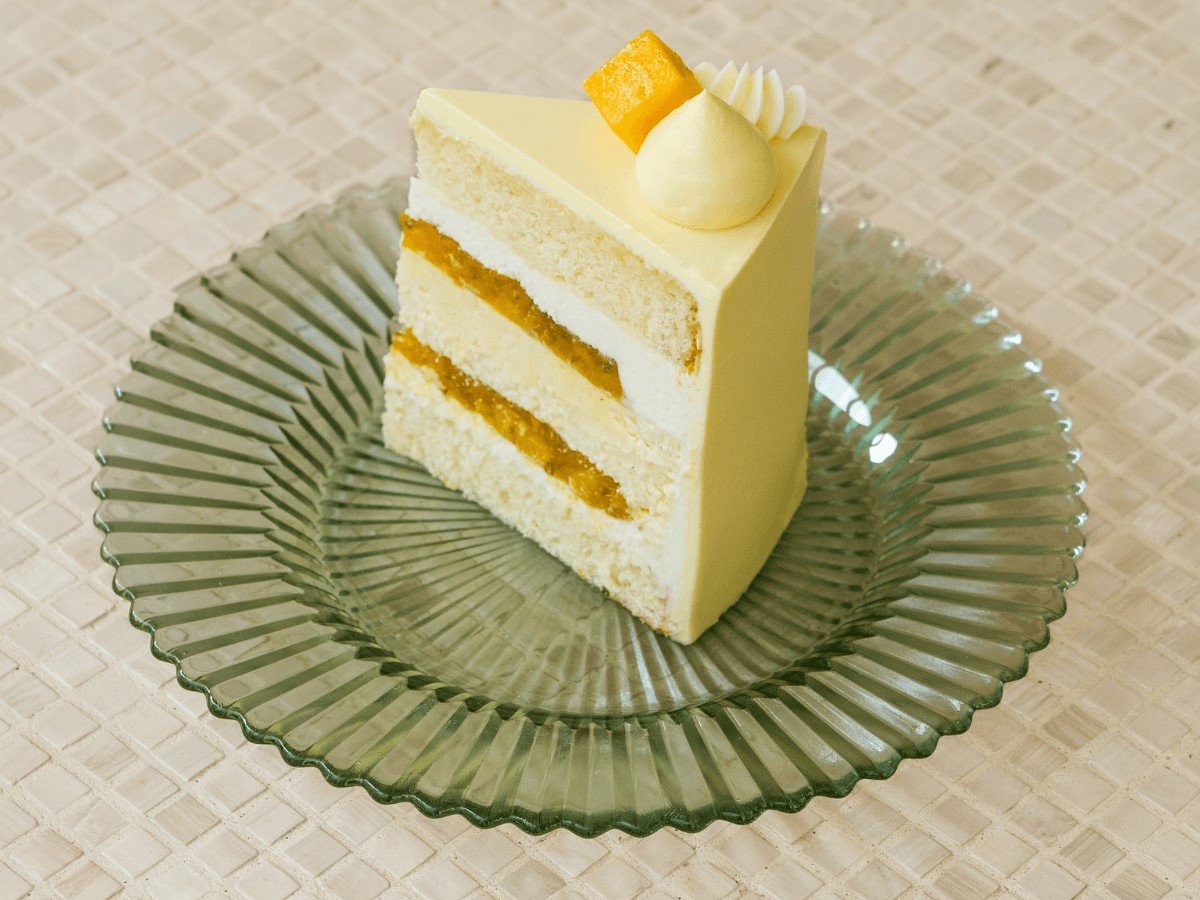 Торт манго-м'ята порц.