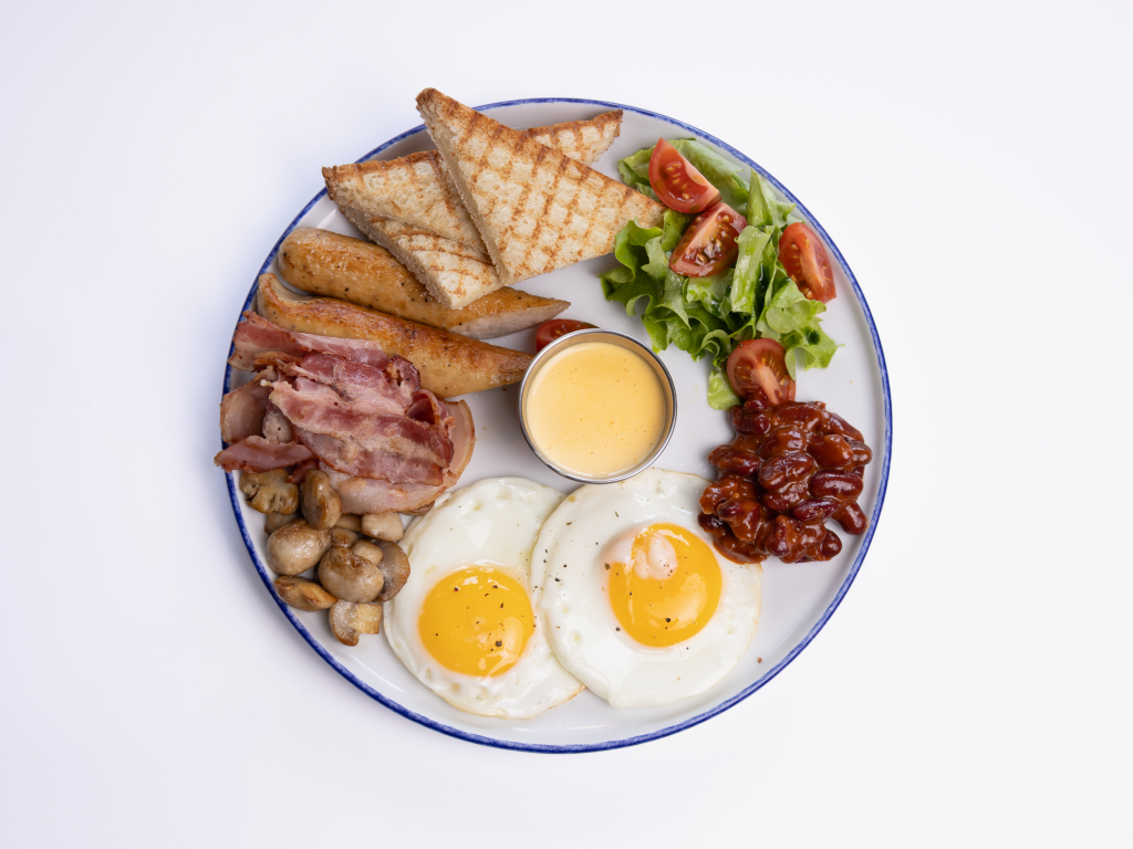 NEW Англійський сніданок з свин.сосискою