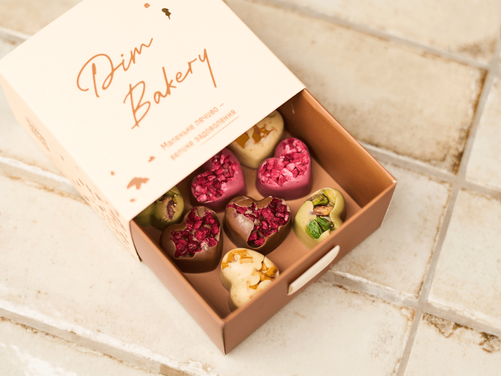 Коробочка цукерок MIХ Valentine's Day 8 шт.