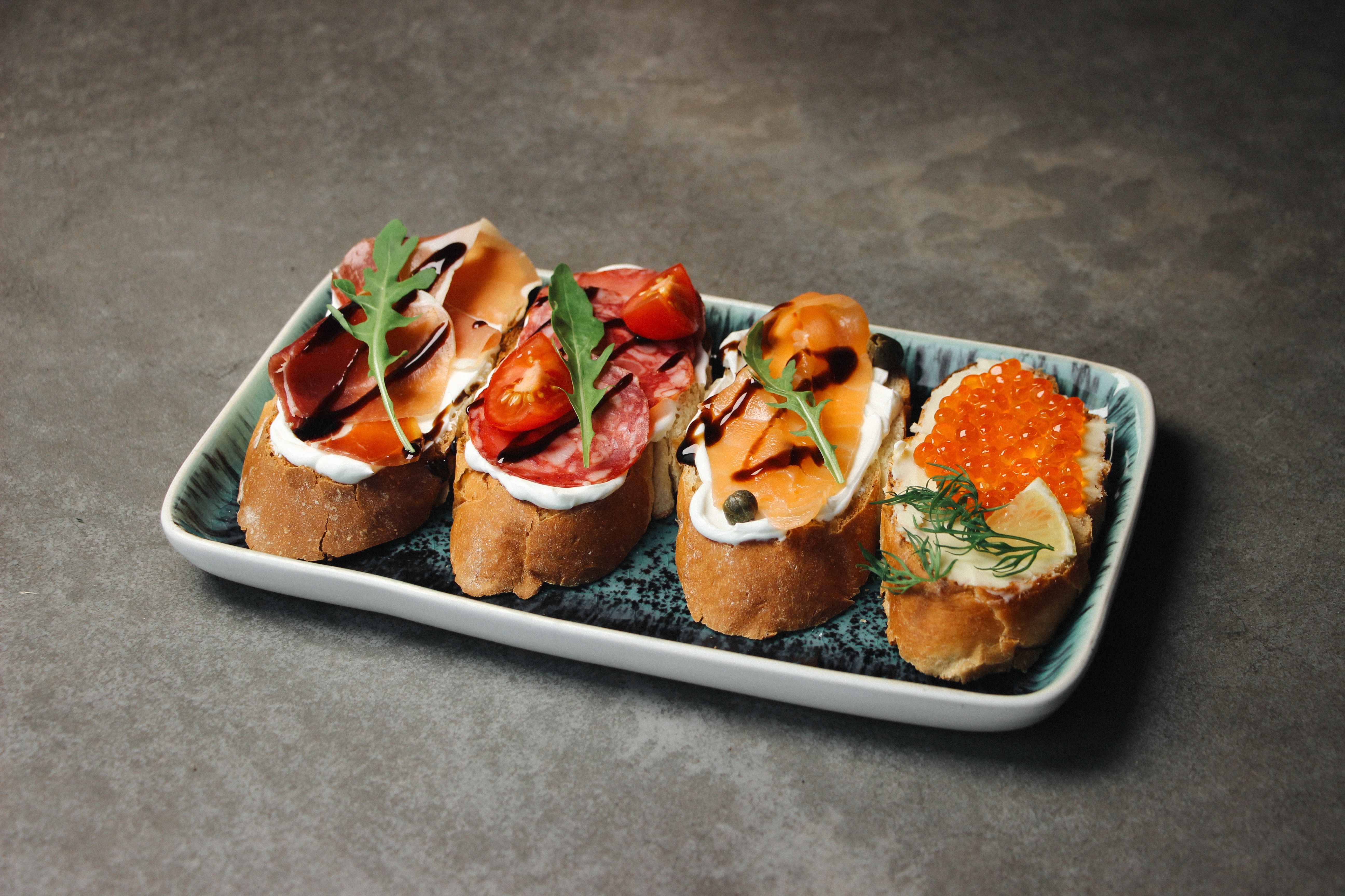 NEW Асорті брускет 4шт