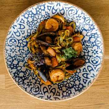 Паста З  Морепродуктами