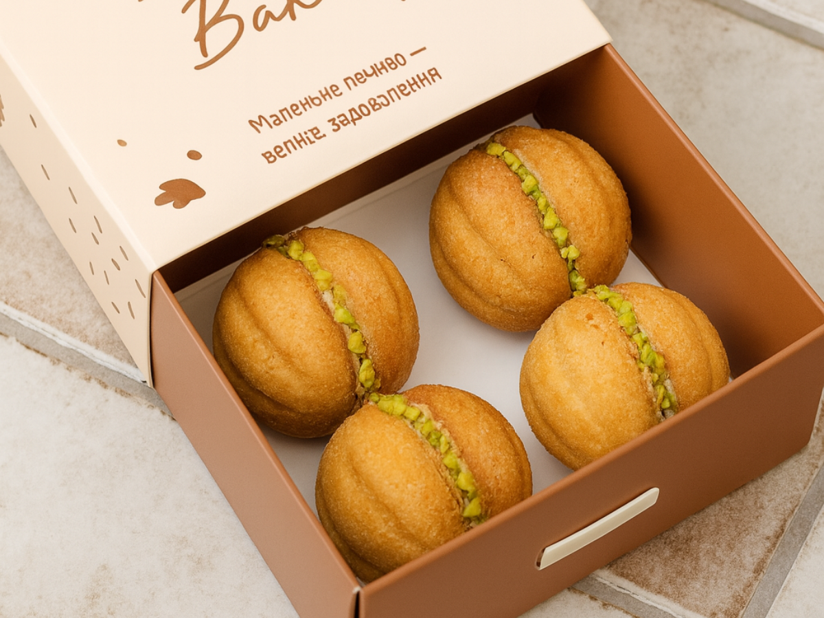 Коробка горішків фісташкових 4 шт