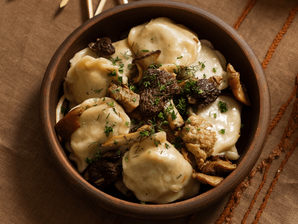 СВ- Вареники з капустою та білими грибами