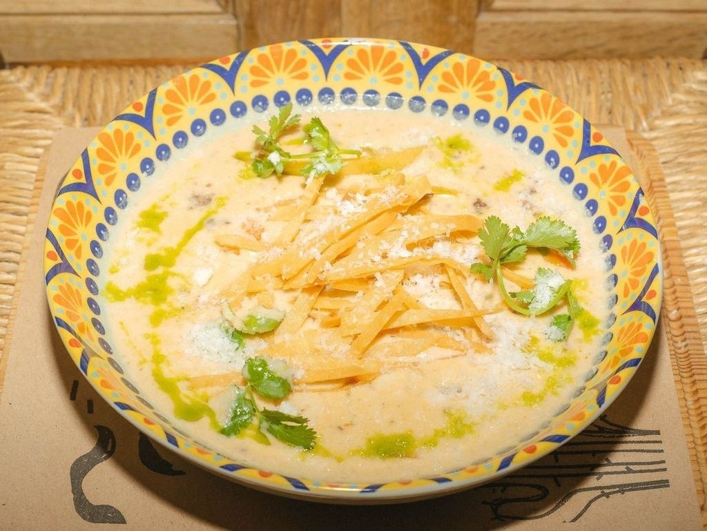 Сирний суп з телятиною