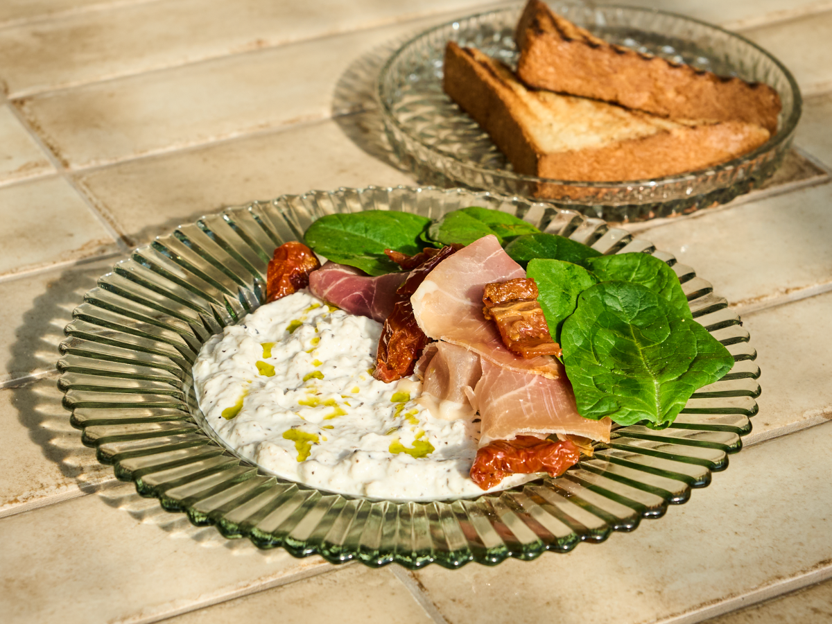 Трюфельна страчателла з прошуто