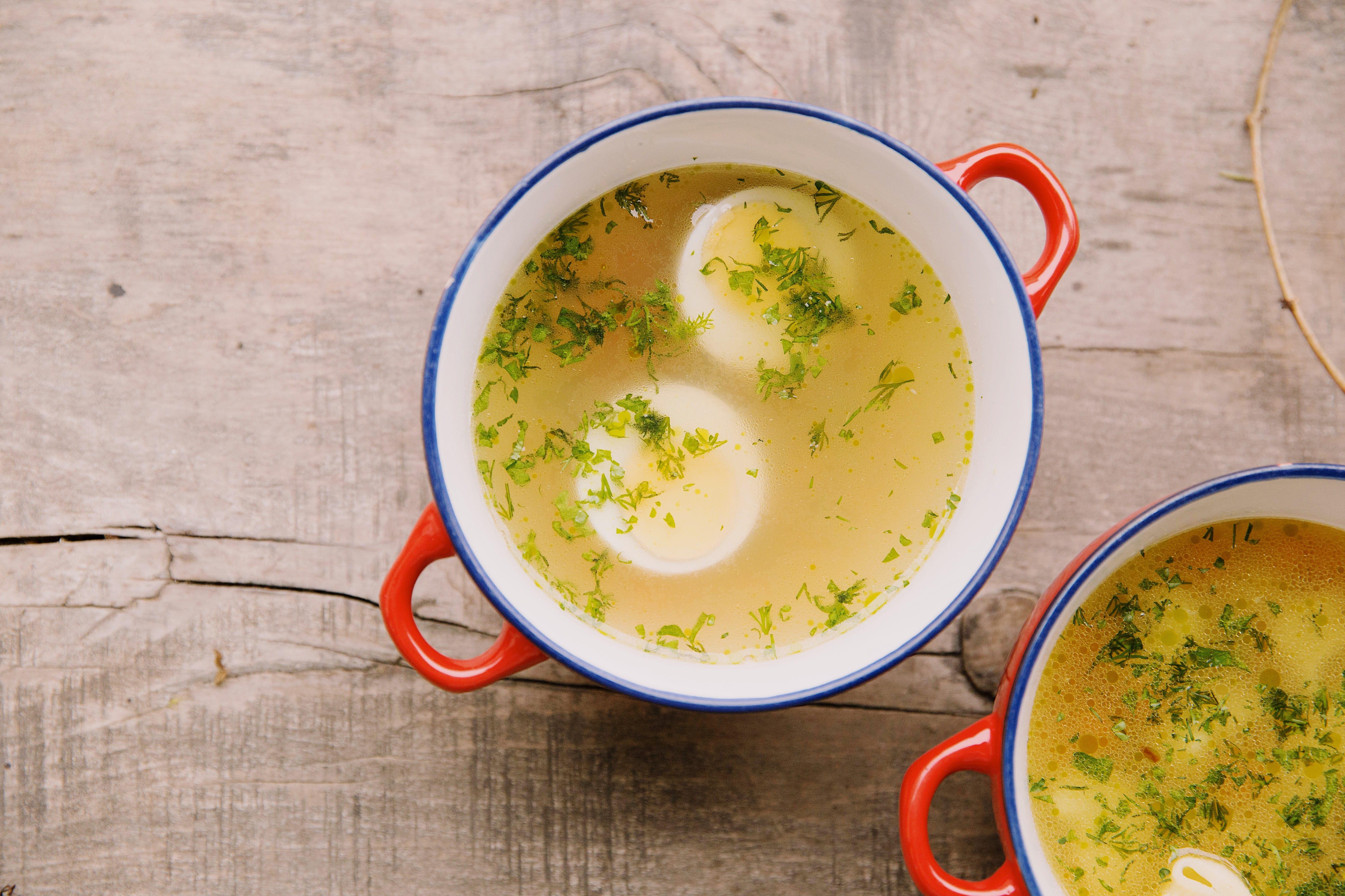 Бульйон курячий з яйцем - Доставка від Клуб Файного Міста