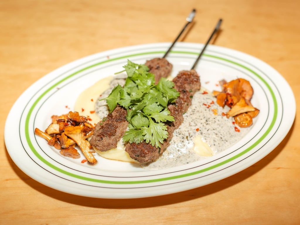 Кебаби з лисичками