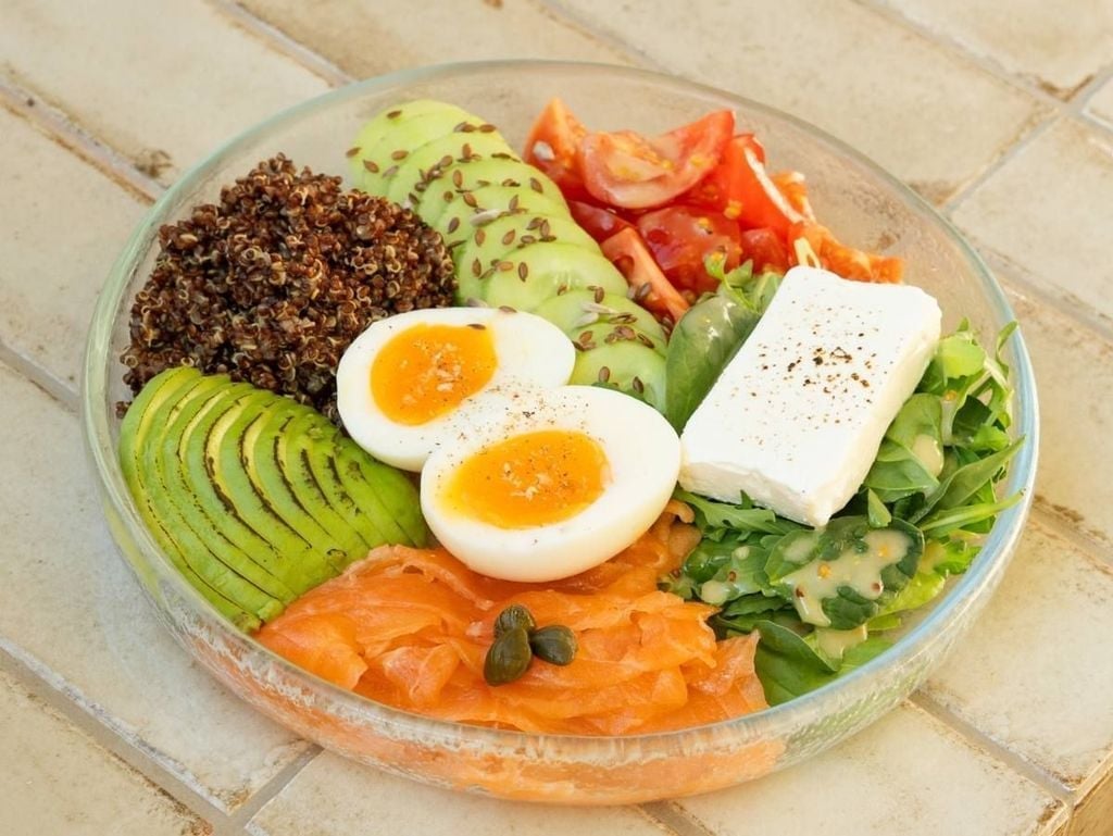 Боул З  лососем