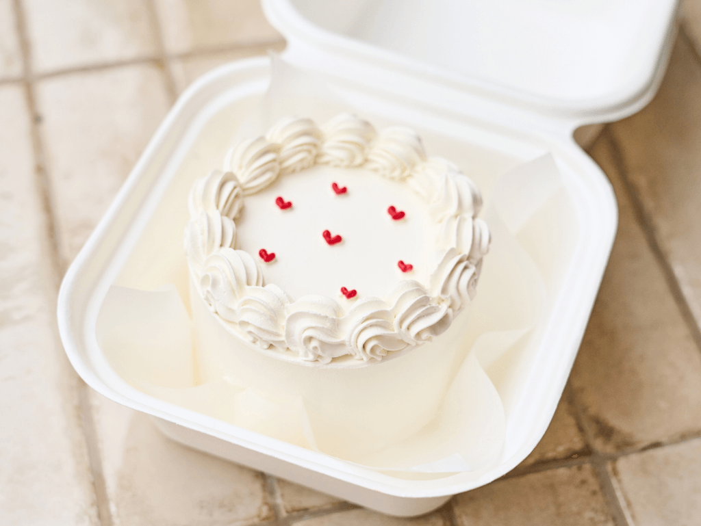 Бенто торт "Валентинка"