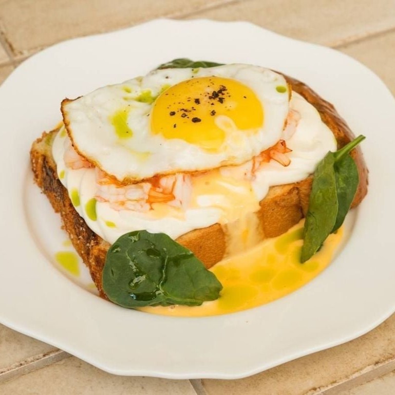 замовити тост з креветками